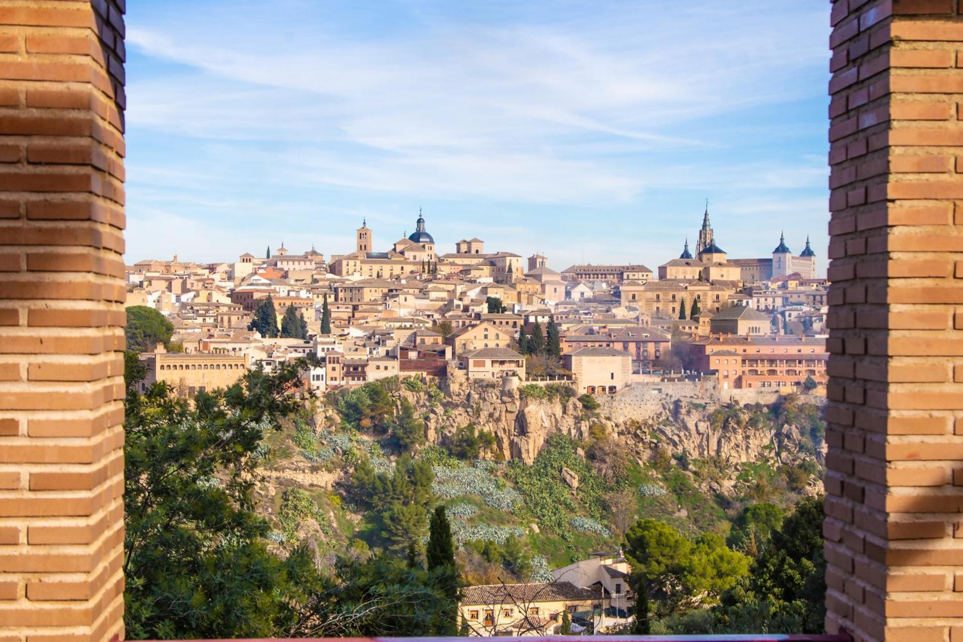 Cigarral Valdecolomba Cerca Del Casco Historico Villa Toledo Exteriör bild
